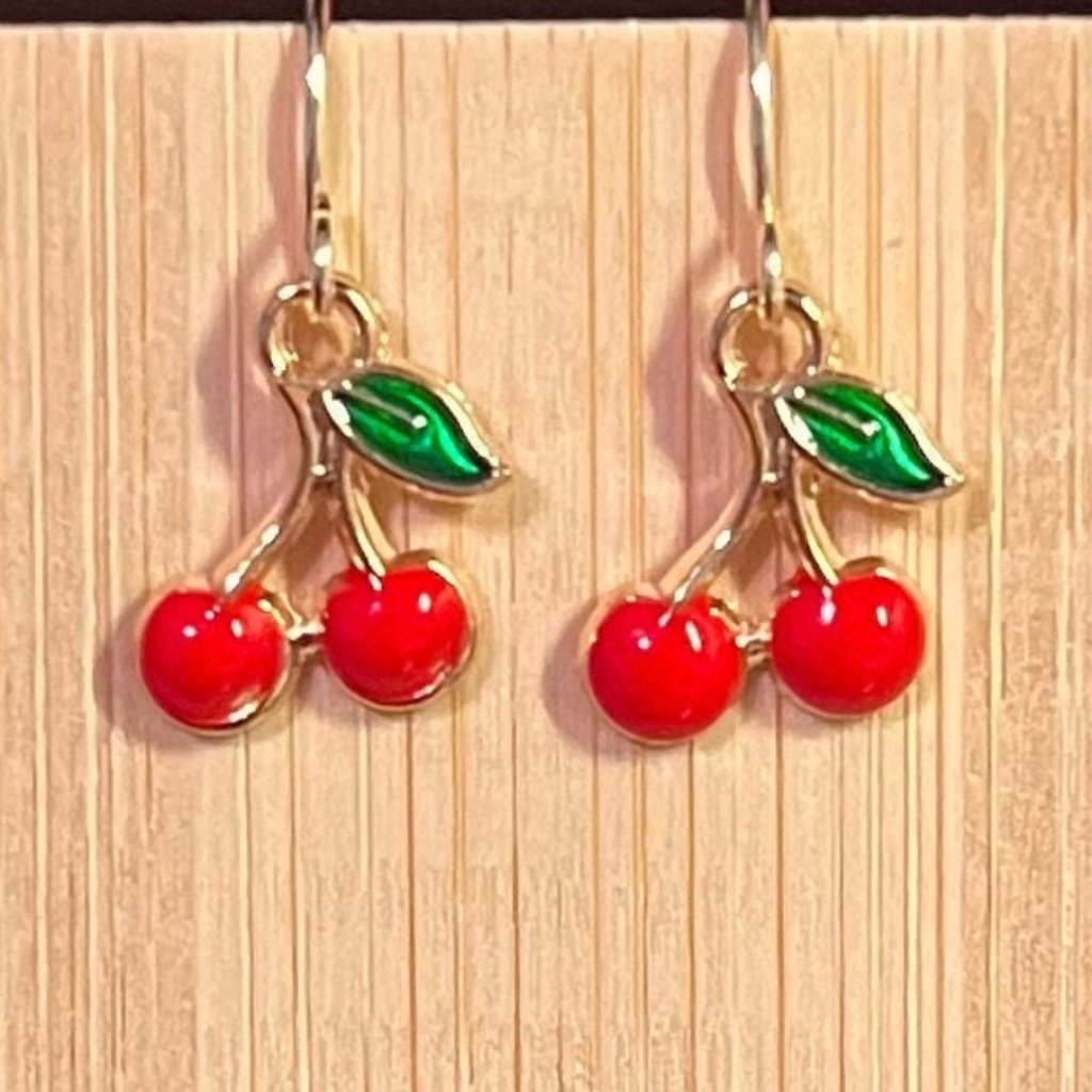 Cherry Dangle Earrings